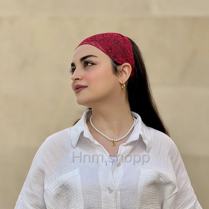 هدبند گیپور رنگی