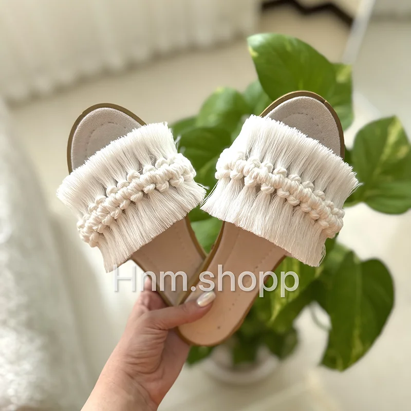 صندل مکرومه بافی نازیلا