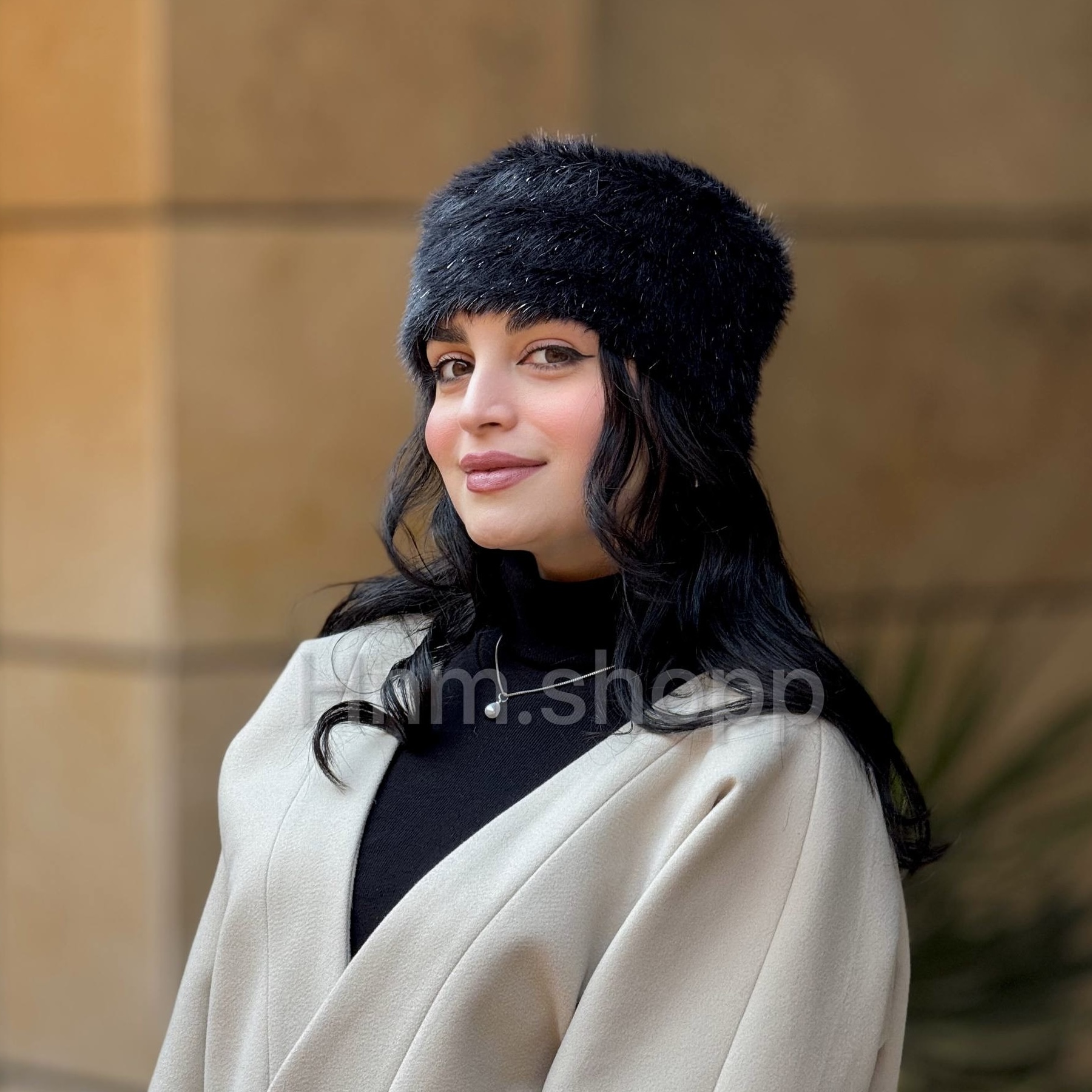 کلاه پیلباکس لمه دار